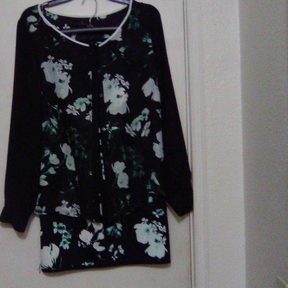 2 piece blouse and skirt set